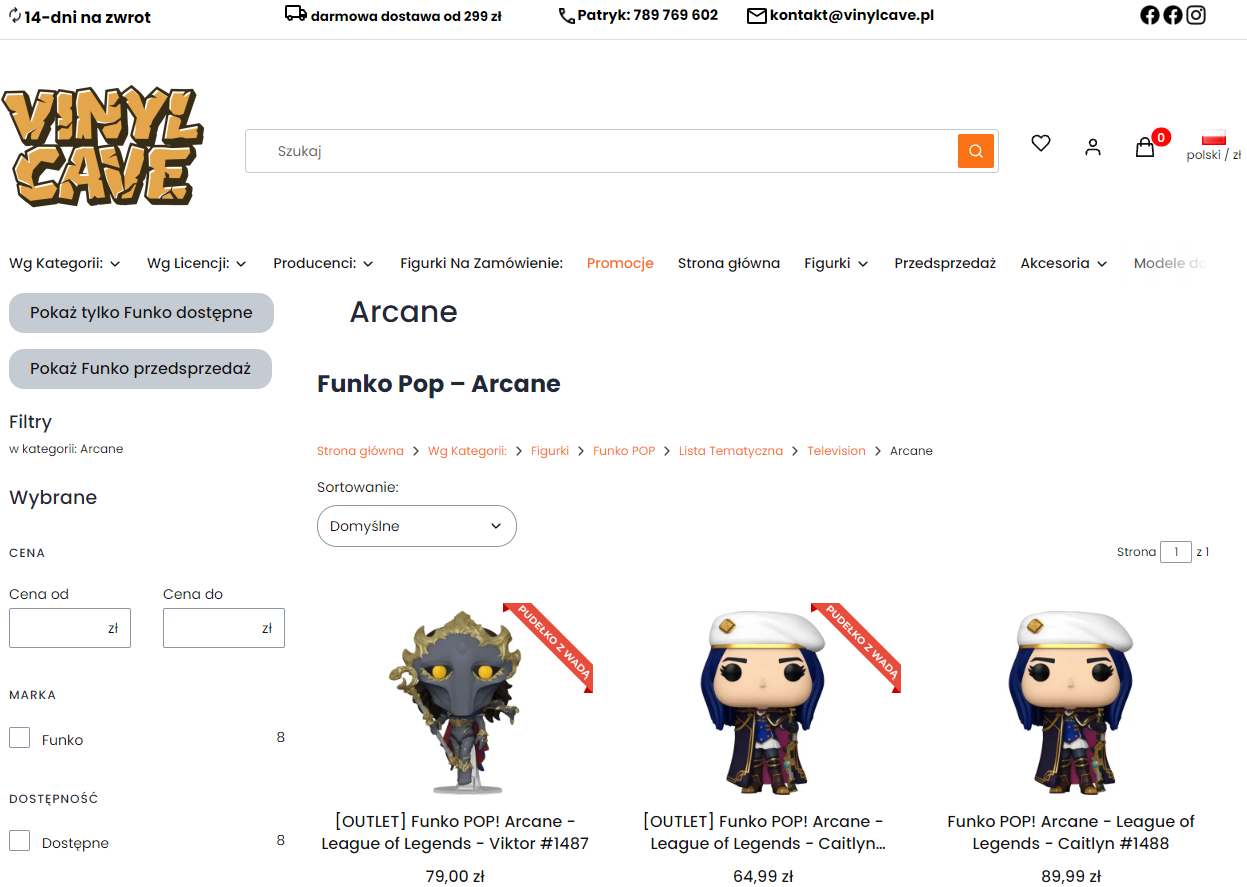 Funko Pop Arcane - figurki inspirowane hitem Netflixa, które musisz mieć