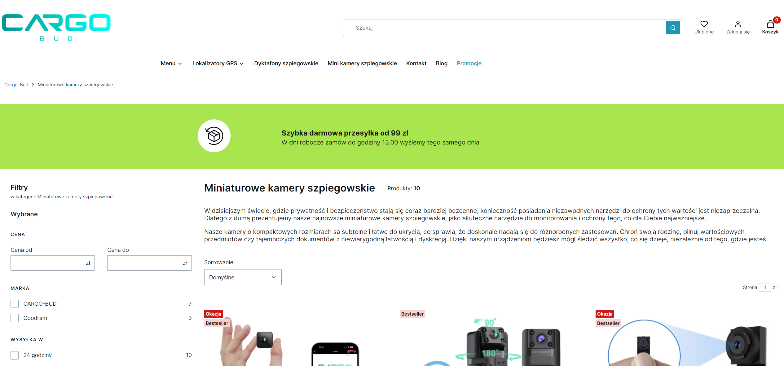 Gdzie montuje się miniaturowe kamery szpiegowskie i dlaczego tam?