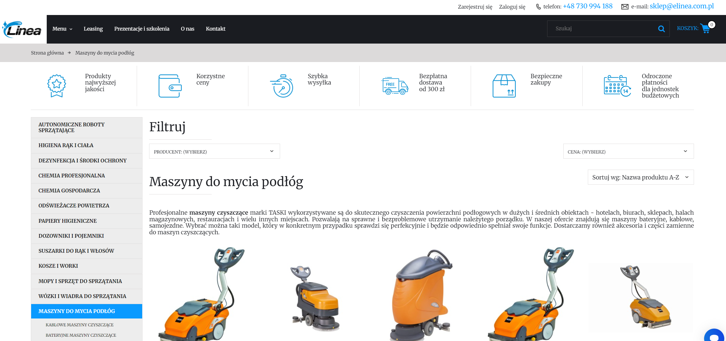 Maszyny do mycia podłóg w firmach sprzątających - realne oszczędności czasu i pracy