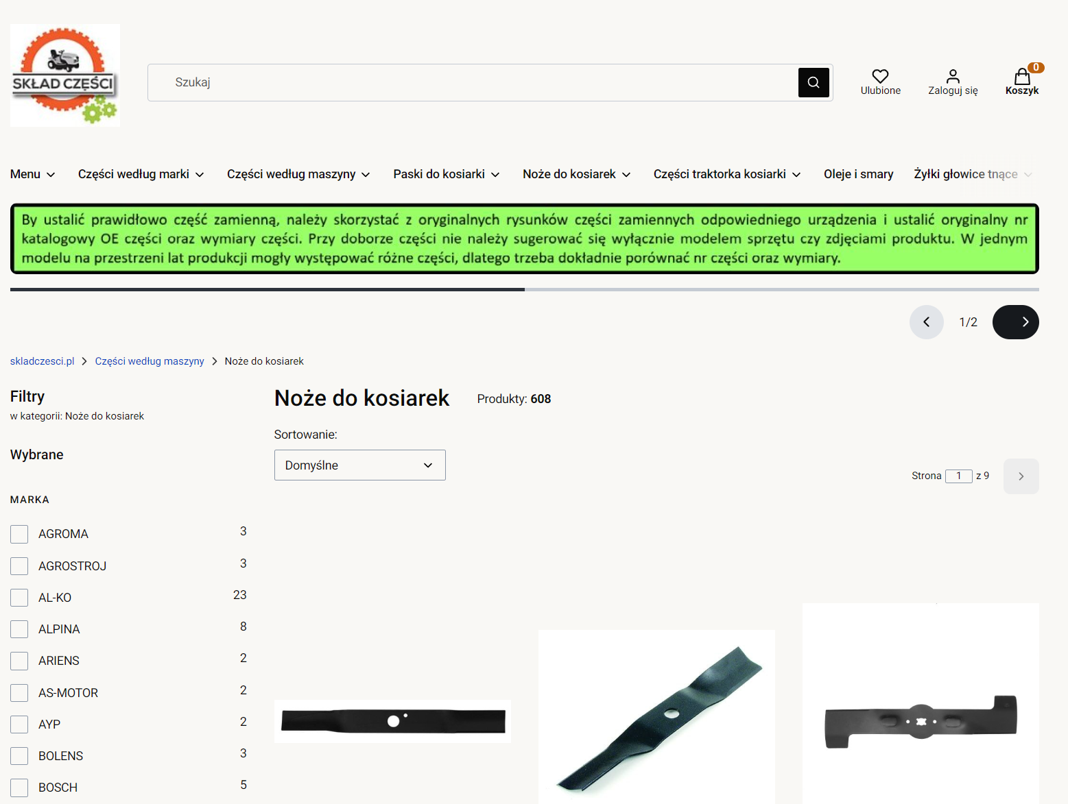 Noże do kosiarek uniwersalne kontra dedykowane — co wybrać i dlaczego?