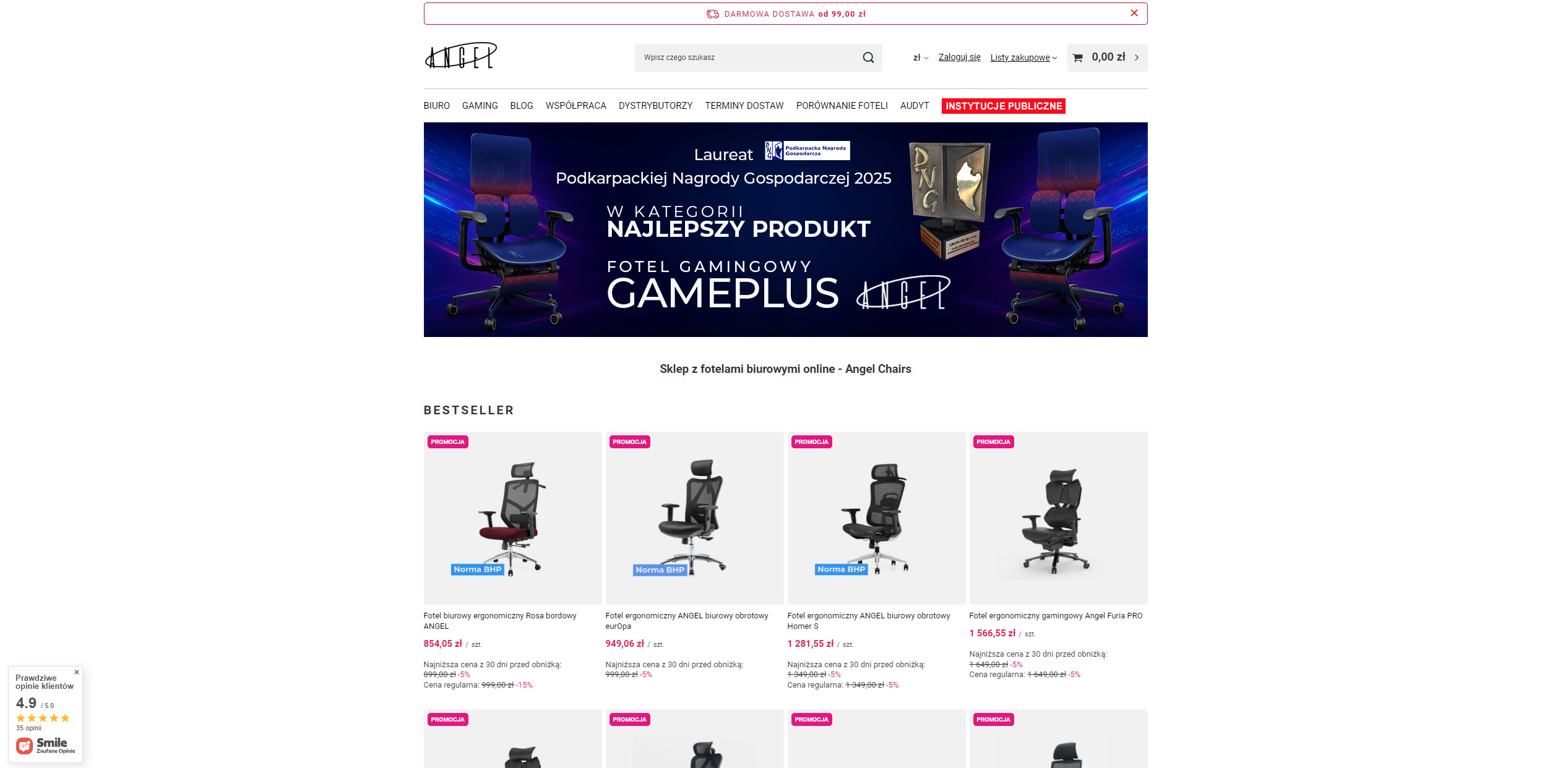 Jak wybrać ergonomiczny fotel do pracy przy komputerze?