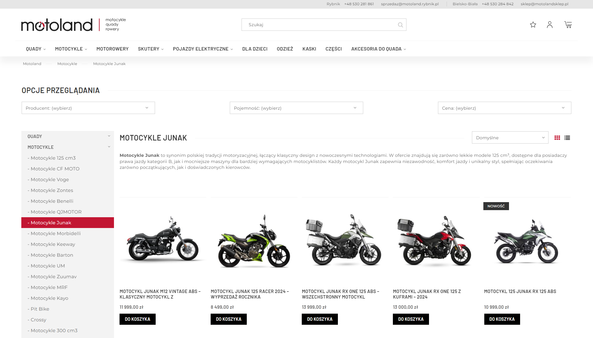 Ile kosztują motocykle Junak i od czego zależy cena? Analiza budżetu zakupu i eksploatacji