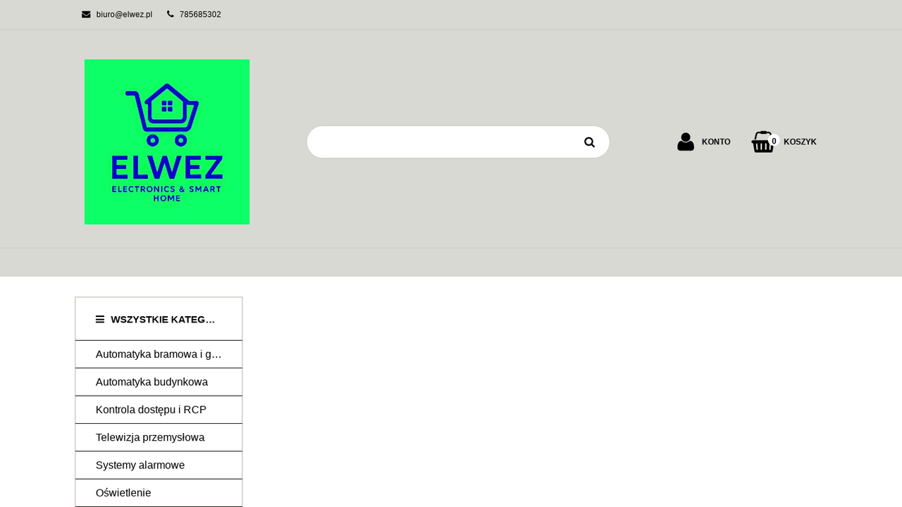 Logo firmy Automatyka bramowa, garażowa, budynkowa | elwez.pl